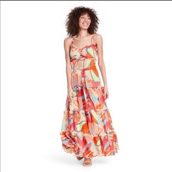 NWT Target x ALEXIS - Sleeveless Ruffle Dress - Picture 1 of 5